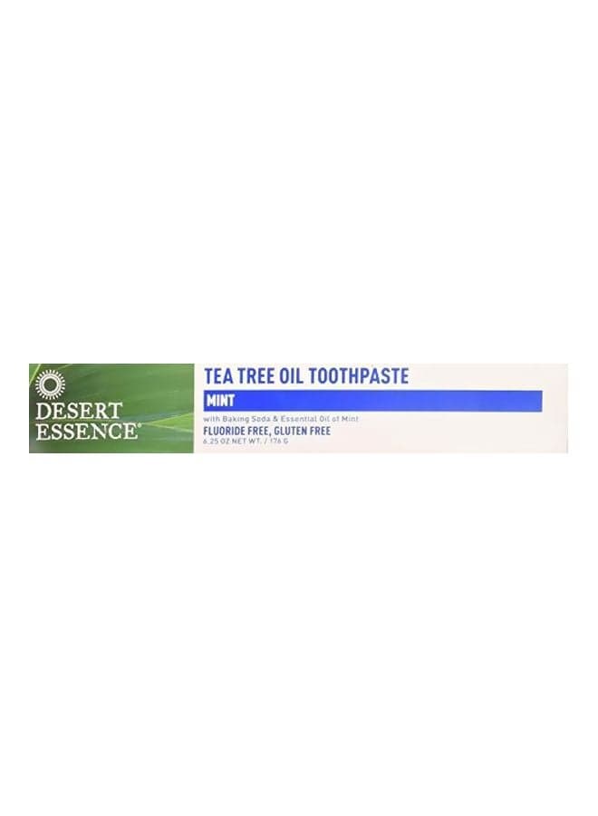 Natural Tea Tree Oil Toothpaste - Mint