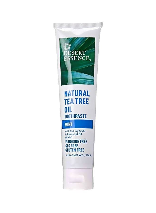 Pack Of 3 Natural Tea Tree Oil Mint Toothpaste