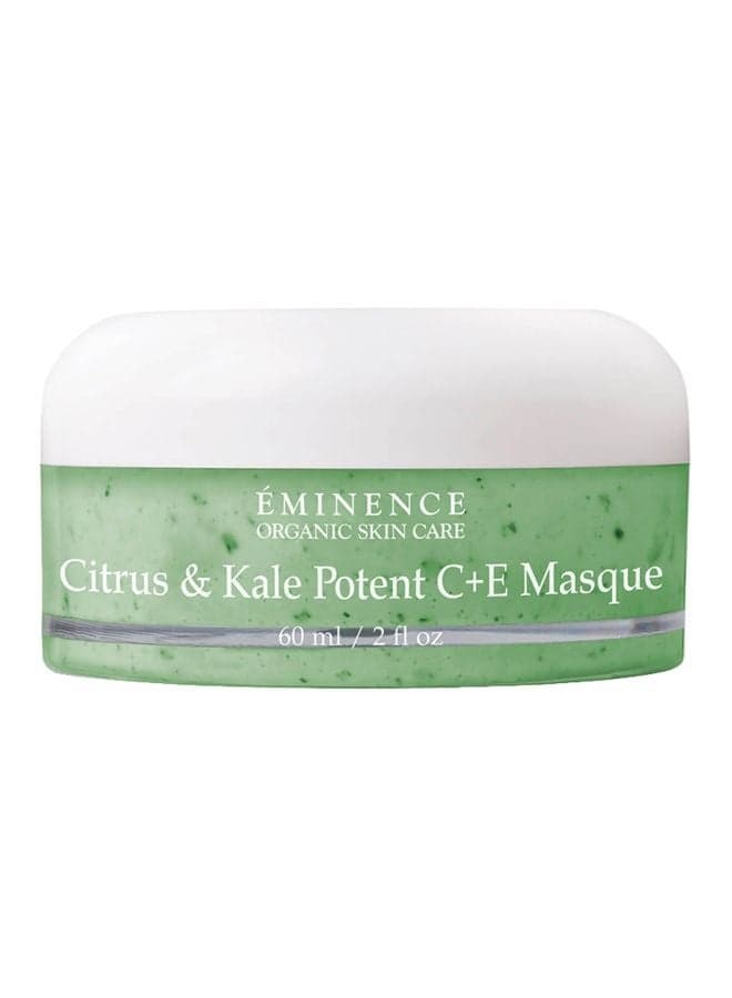 Citrus And Kale Potent C+E Masque