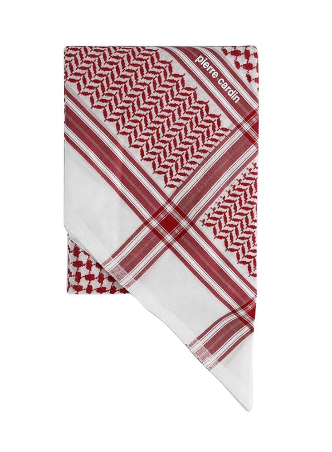 Pierre Cardin Casual Shemagh Red