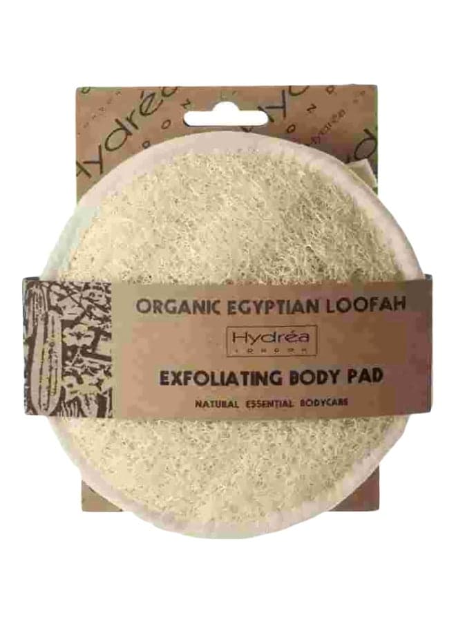 Organic Egyptian Loofah Exfoliating Body Pad Beige