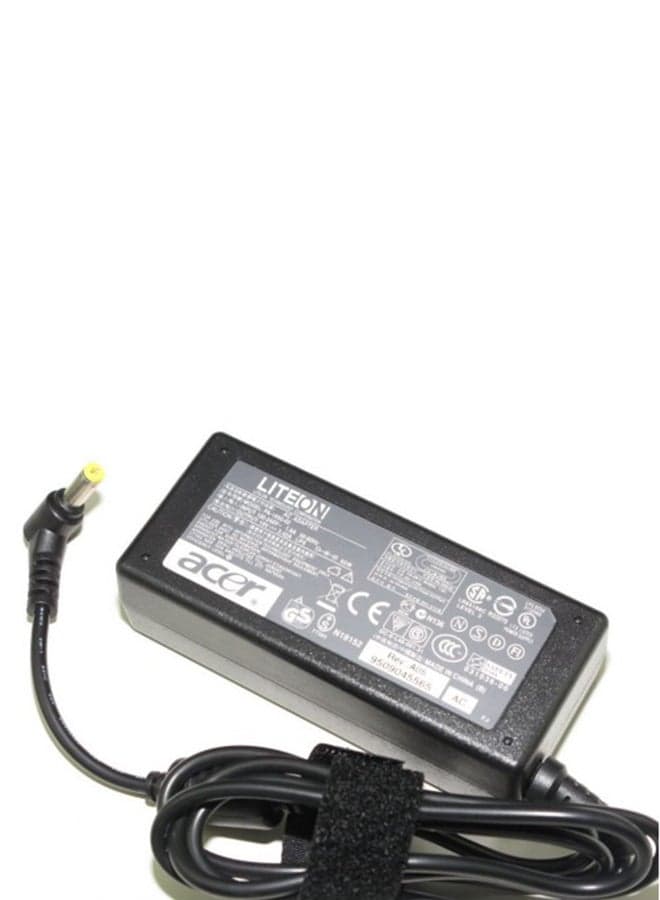 Laptop Charger With Power Cord For ACER TravelMate 293LMI Black