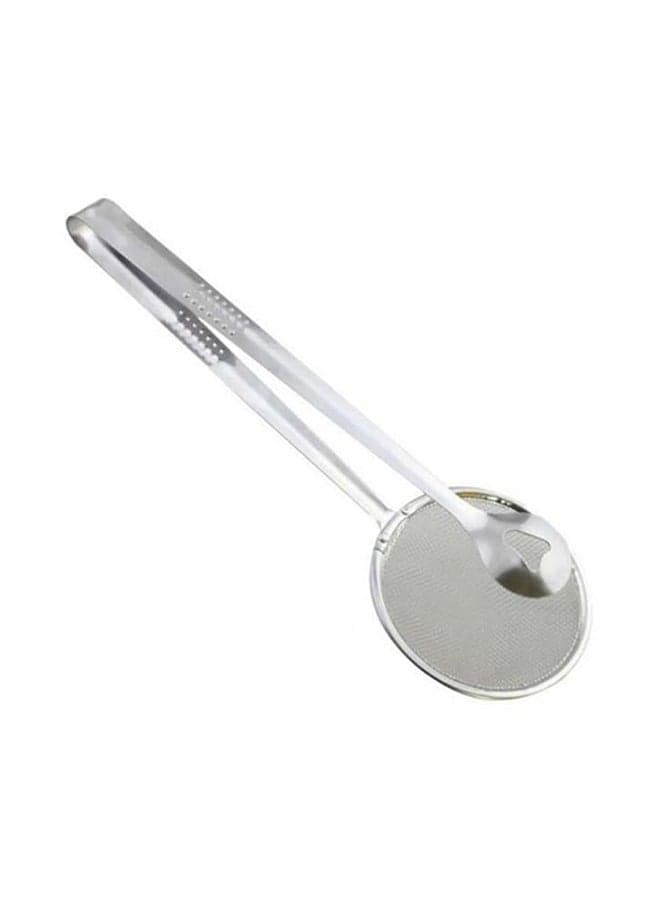 Durable Frying Tong Silver 10cm
