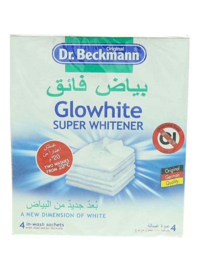 4-Piece Glowhite Super Whitener Set White 4 x 40grams