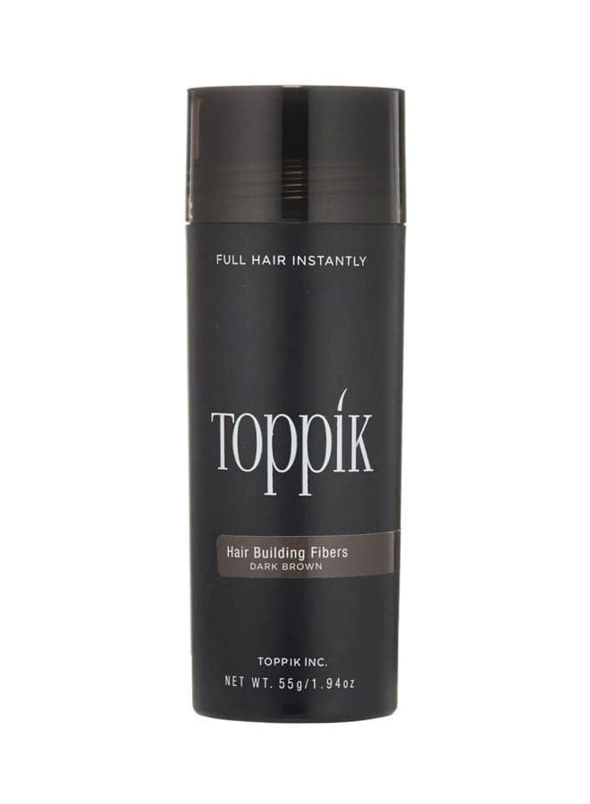 Waterproof Hair Building Fibers Dark Brown 27.5grams