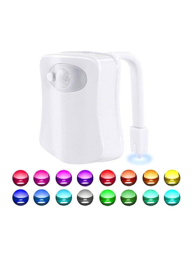 Motion Activated Toilet Bowl Night Light Blue 66mm