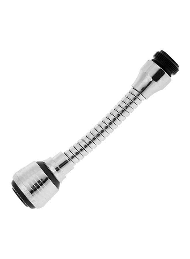 360 Degree Faucet Nozzle Sprayer Silver 4 x 2.5 x 16cm