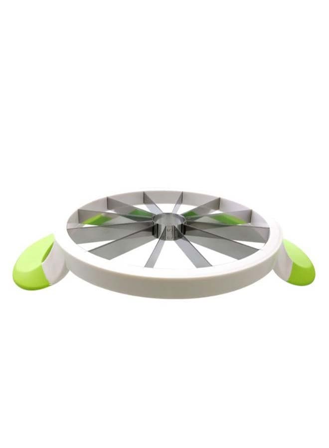 Watermelon Cutting Slicer White/Green/Silver 40cm
