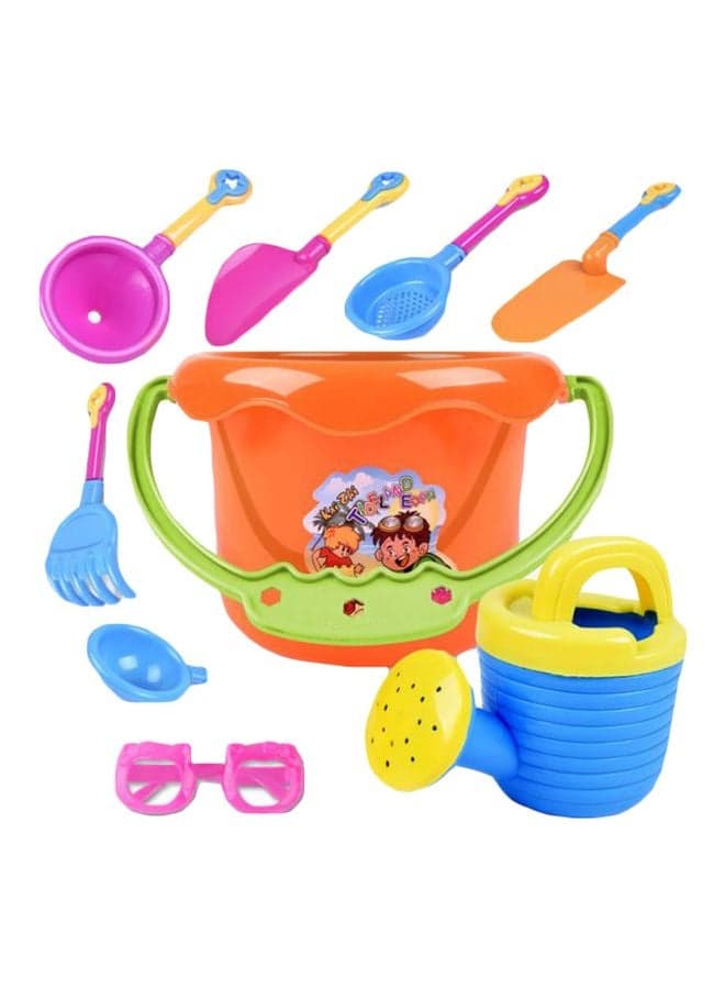 9-Piece Sand And Beach Toy Set