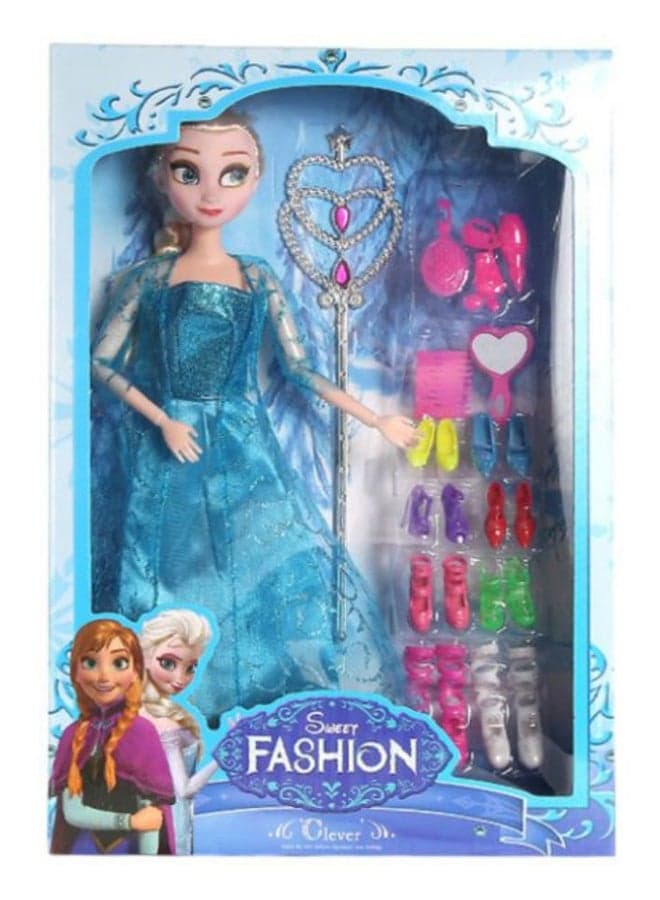 Movie Frozen Anna Aisha Princess Doll Set