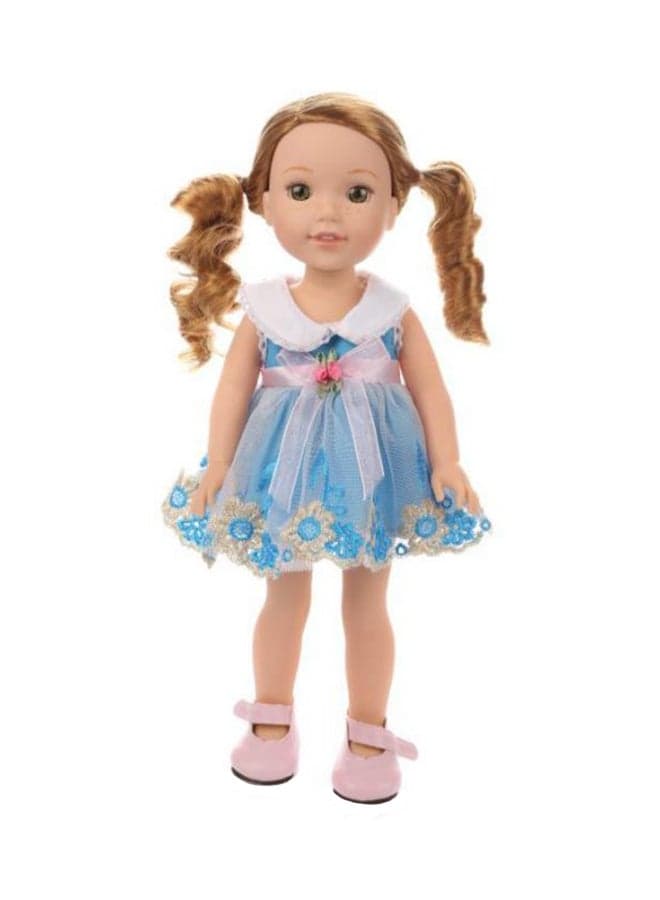 Strapless Fluffy Cute Dress American Doll 14inch