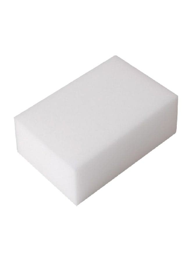 Set Of 10 Magic Sponge White 10x7x3cm