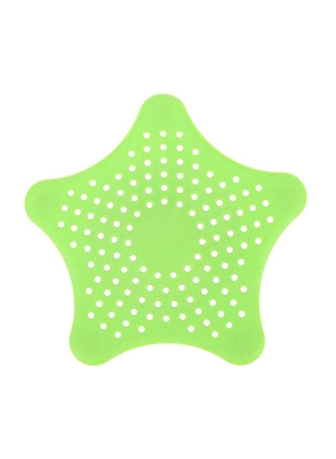 3-Piece Star Shape Sink Strainer Green