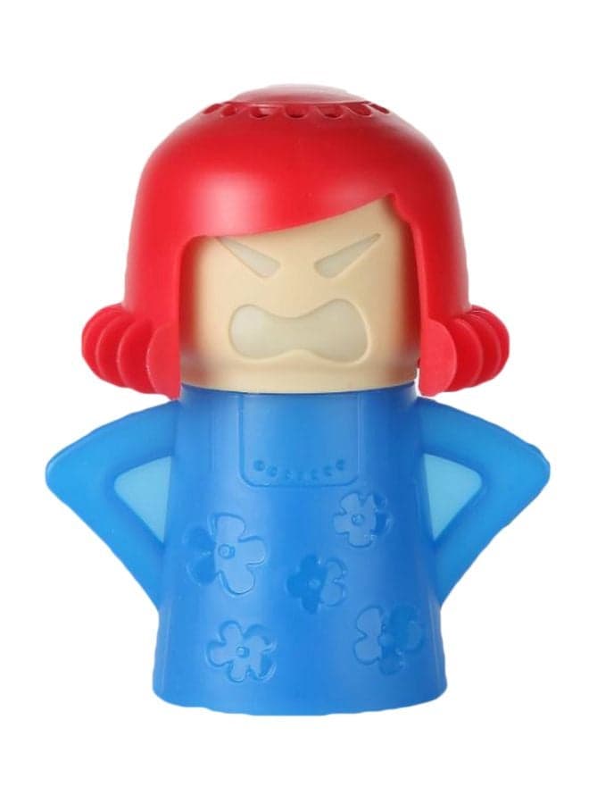 Angry-Mama Microwave Oven Steam Cleaner Blue/Red/Beige
