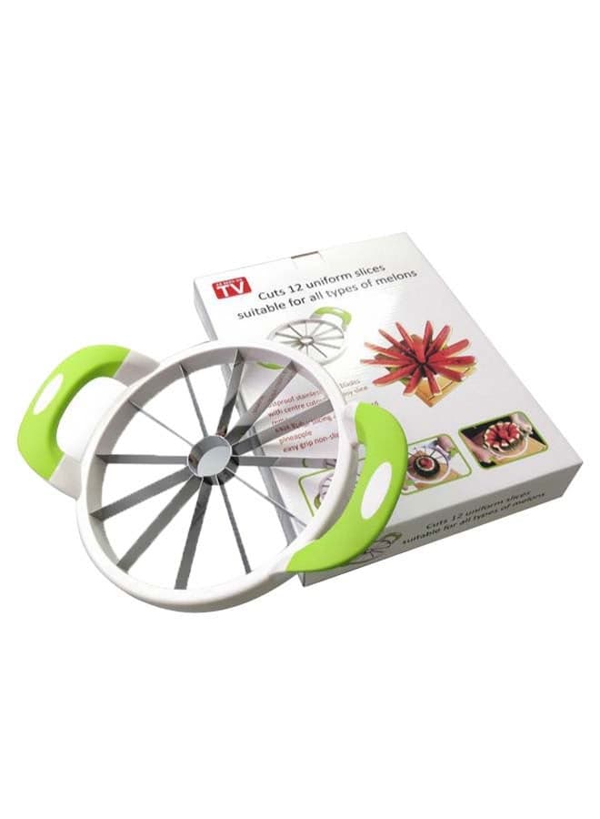 Watermelon Slicer Green/White/Silver 32.2 x 20cm