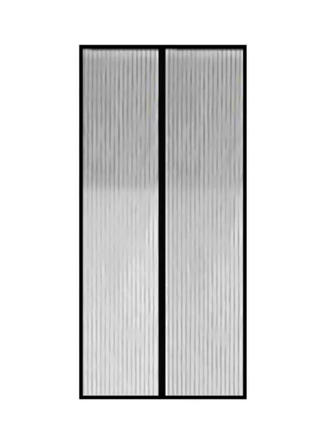 Full Frame Magnetic Mosquito Repellent Door Curtain Black