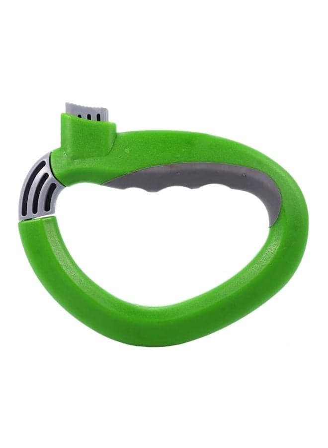 Grocery Bag Holder Green/Silver