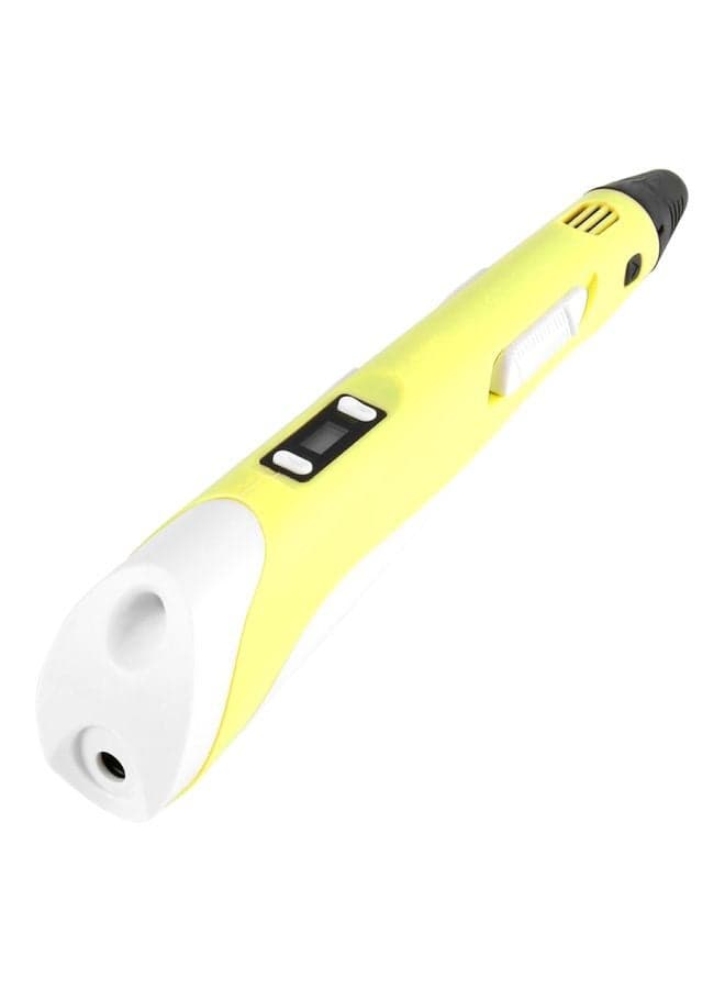 3D Printing Pen Yellow/White/Black