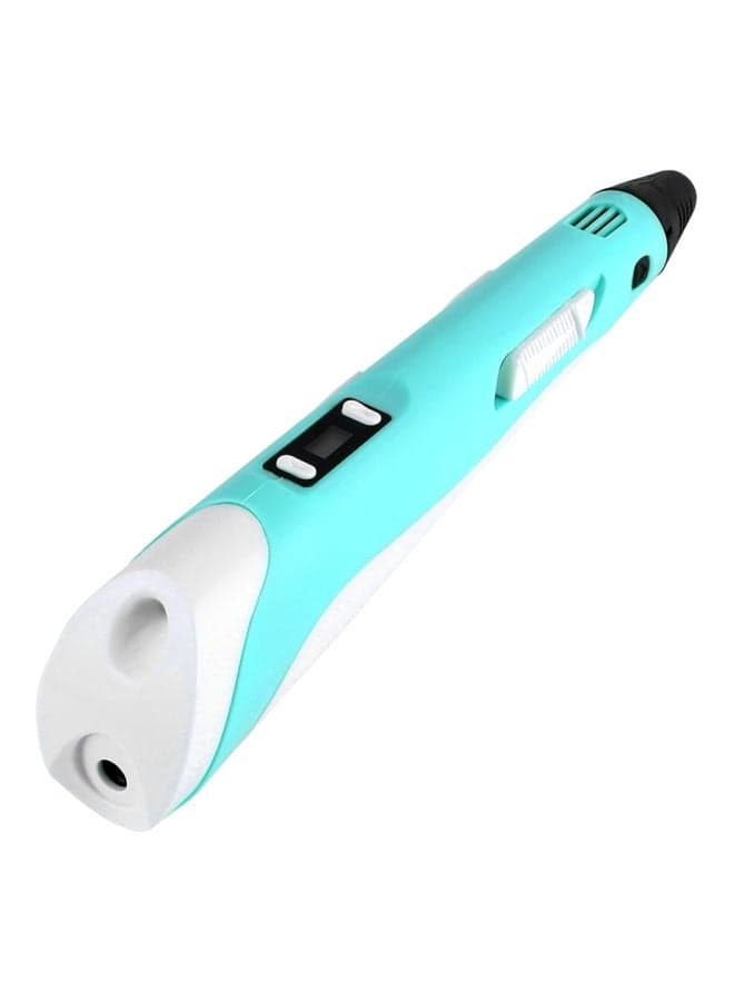 Rechargeable 3D Printing Pen Blue/White/Black