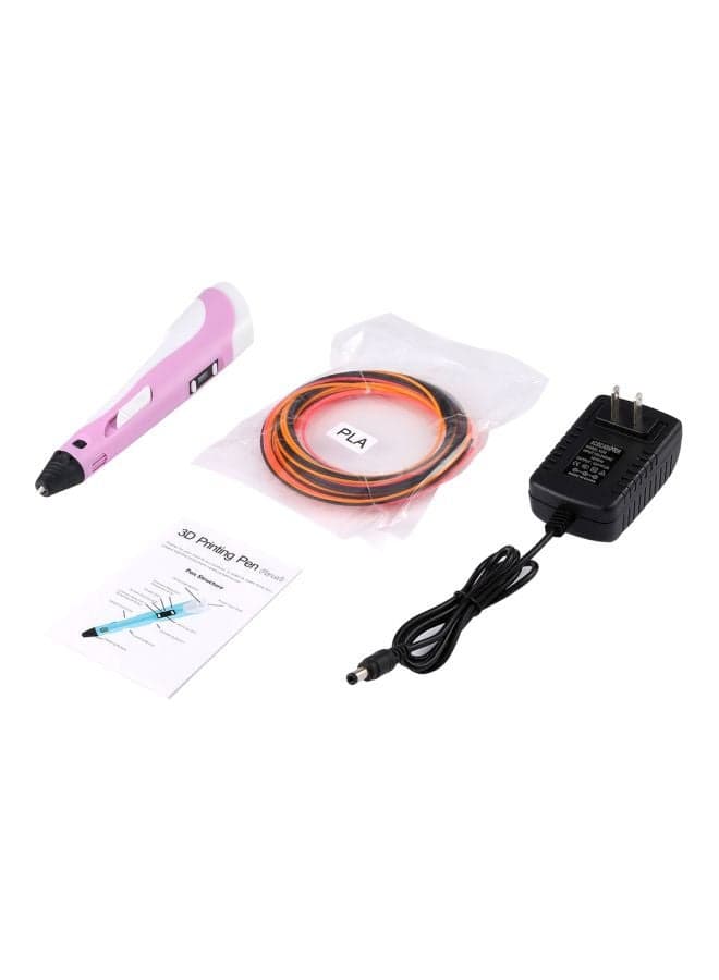 3D Printing Pen Pink/White/Black