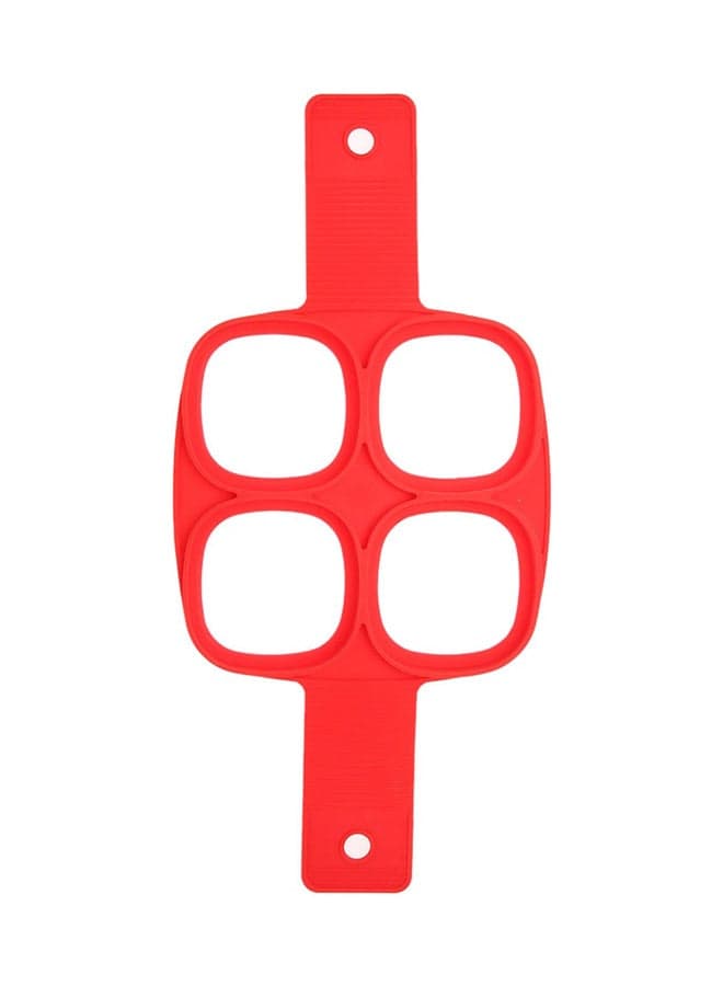 Nonstick Square Pancake Maker Cooking Tool Red 13.8x6.3inch