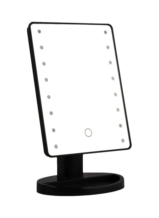 Touch Control LED Vanity Mirror Black