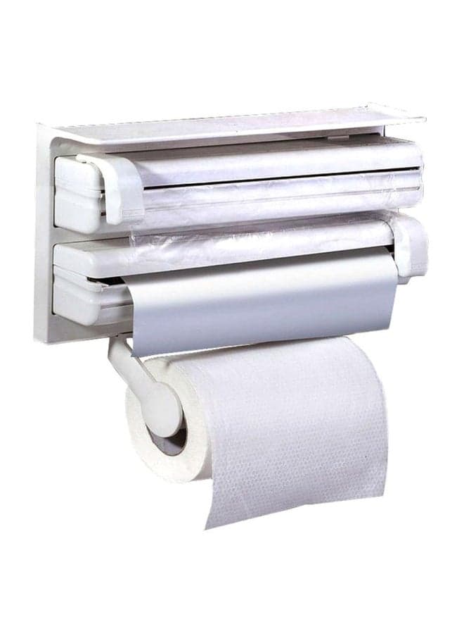 Three Layer Paper Dispenser White
