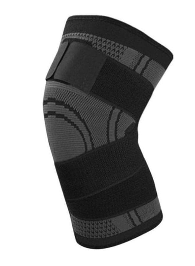 Pressurized Winding Knit Compression Sports Knee Pad M