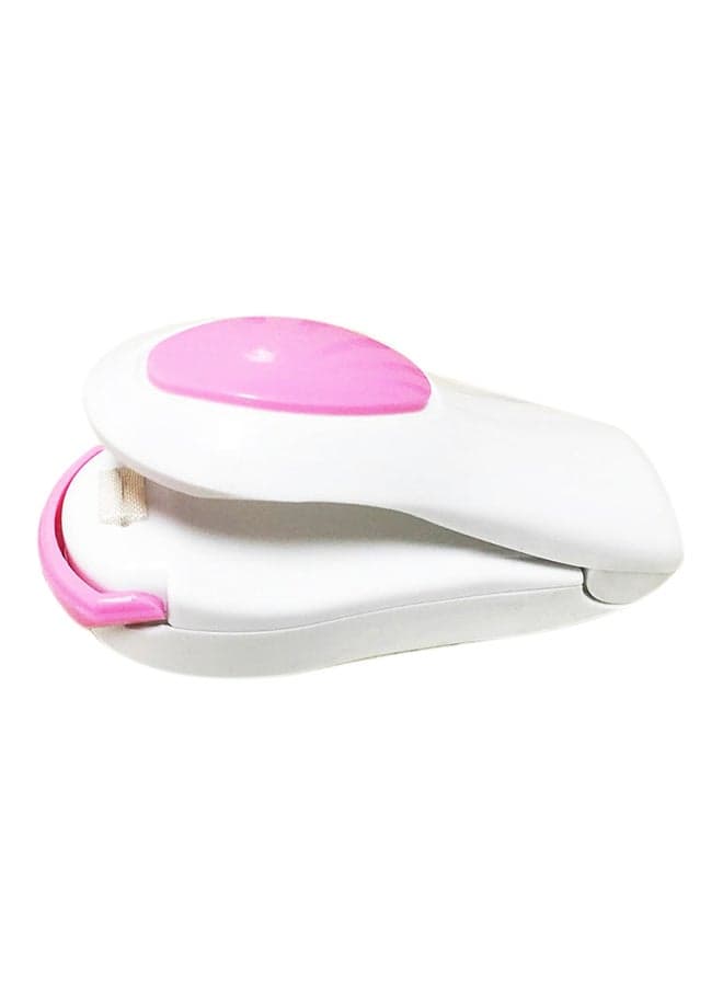 Portable Mini Home Impulse Plastic Bag Sealing Machine Tool Pink/White