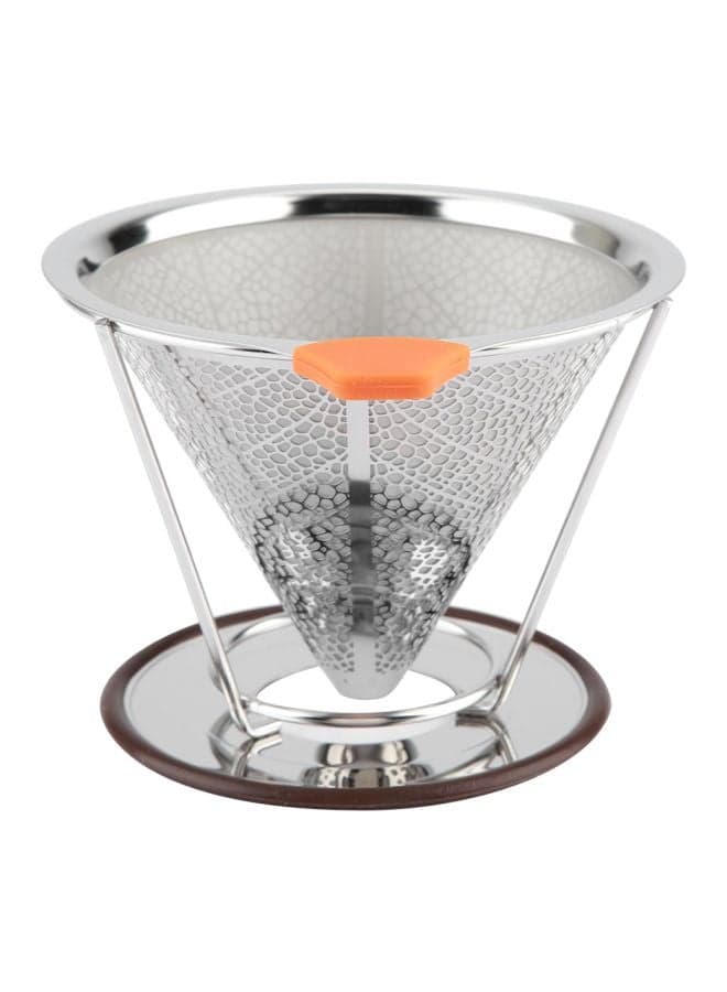 Reusable Coffee Filter Silver 125x105x9mm