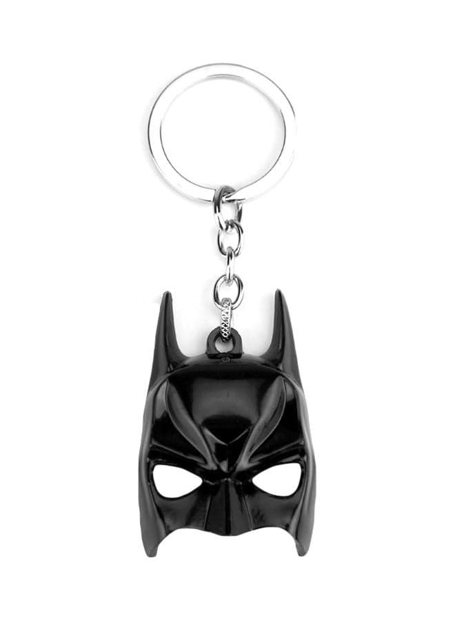 Batman Mask Key Chain Black/Silver