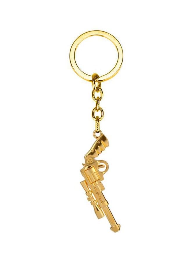 CrossFire Gun Key Tags And Chain Gold