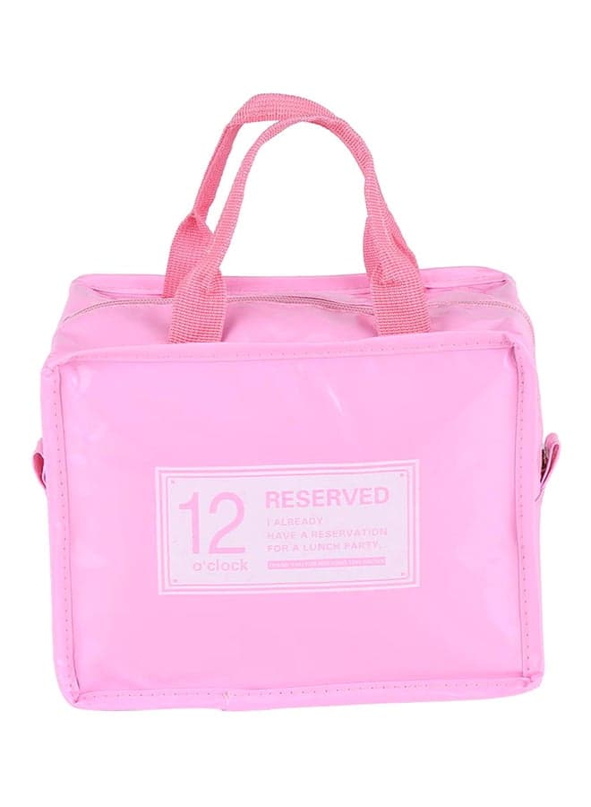 Portable Lightweight Lunch Storage Bag Pink