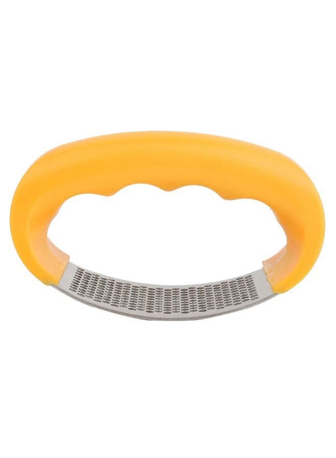 Garlic Press Mincer Chopper Yellow/Silver