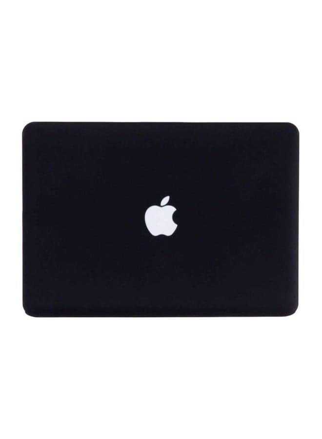Rubberized Hard Shell Case Cover For Apple MacBook Pro Black