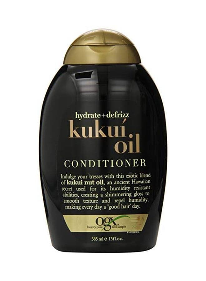 Hydrate And Defrizz Kukui Oil Conditioner 385ml