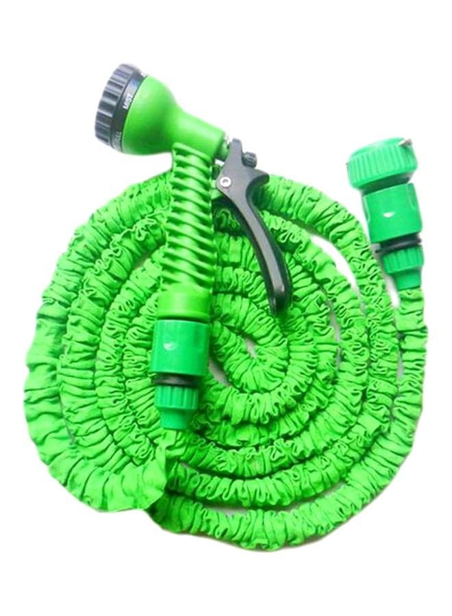 Expandable Watering Hose With Spray Gun Green/Black 7.5meter