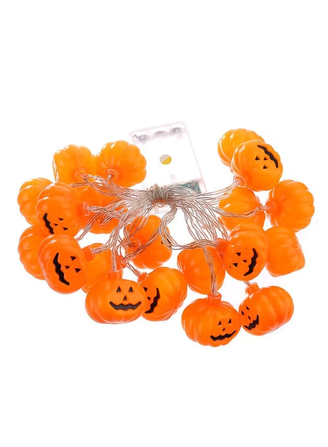 20 LED Pumpkin Fairy Hanging Lights Orange 3.1meter