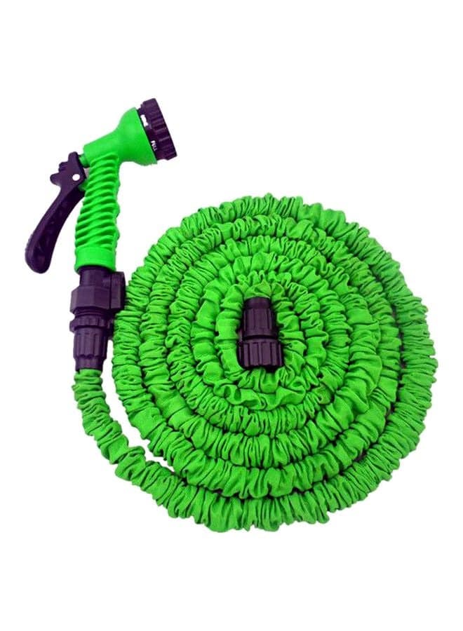 Expandable Watering Hose With Spray Gun Green/Black 75feet