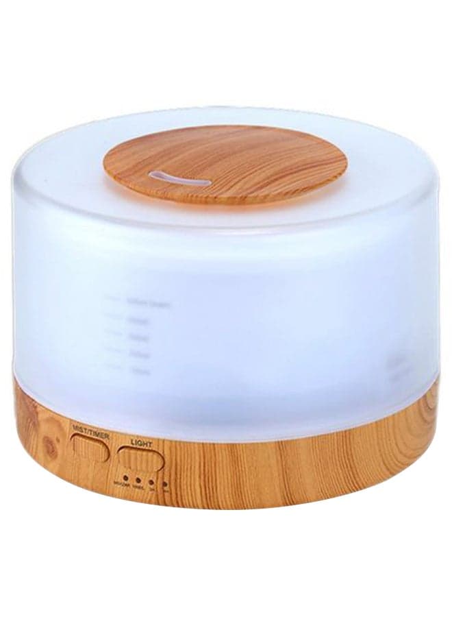 Air Humidifier Oil Diffuser With Timer White