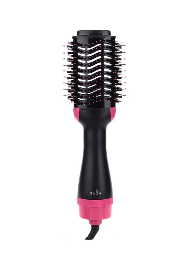 Multifunction Speed Regulation Hot Air Comb Pink/Black 650grams