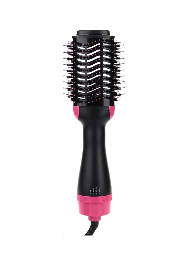Multifunction Speed Regulation Hot Air Comb Pink/Black 650grams