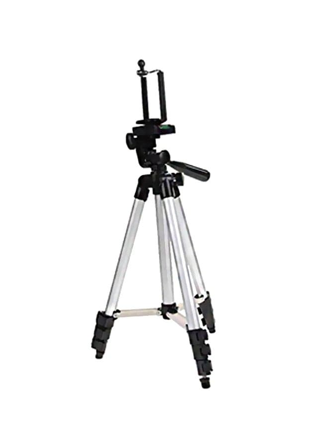 Professional Tripod Stand For Smartphones Silver/Black