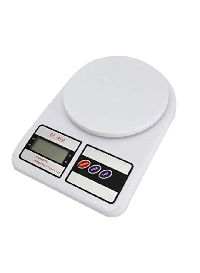 Digital Kitchen Scale White