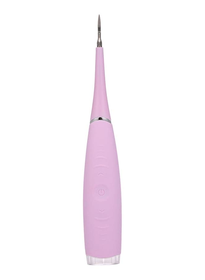 Electric Sonic Dental Tooth Calculus Remover Pink 23 x 4 x 8cm