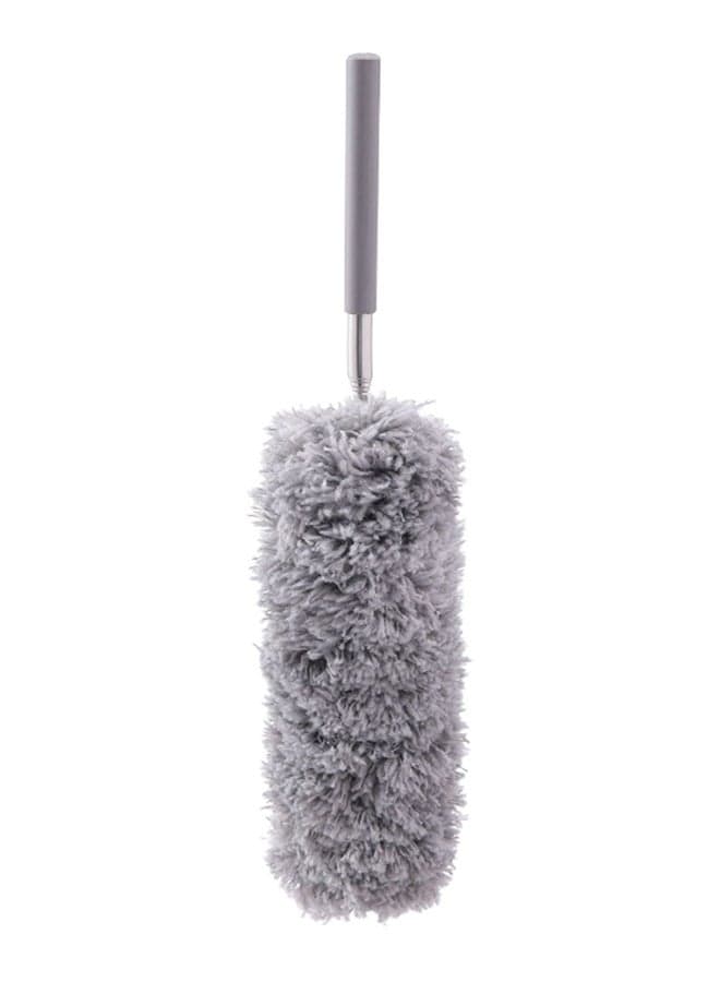 Bendable Motorized Microfiber Dust Cleaner Grey 89cm