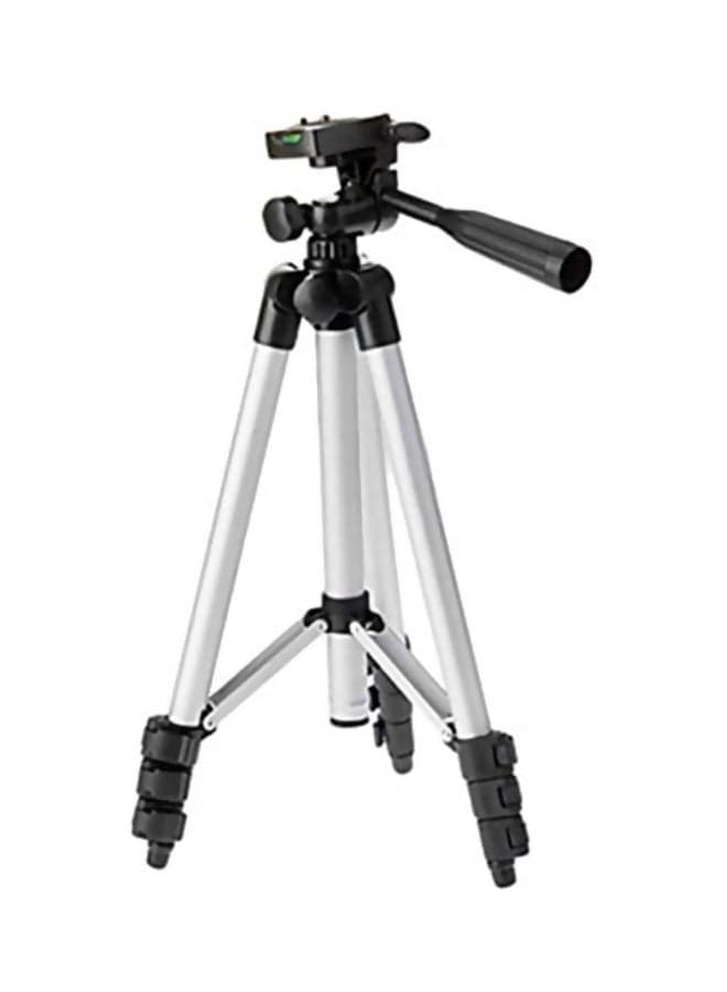 Adjustable Tripod Silver/Black