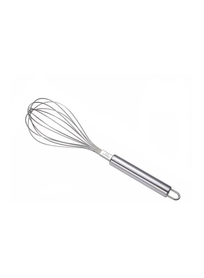 Wire Whisk Egg Beater Silver 28.5x7.4cm