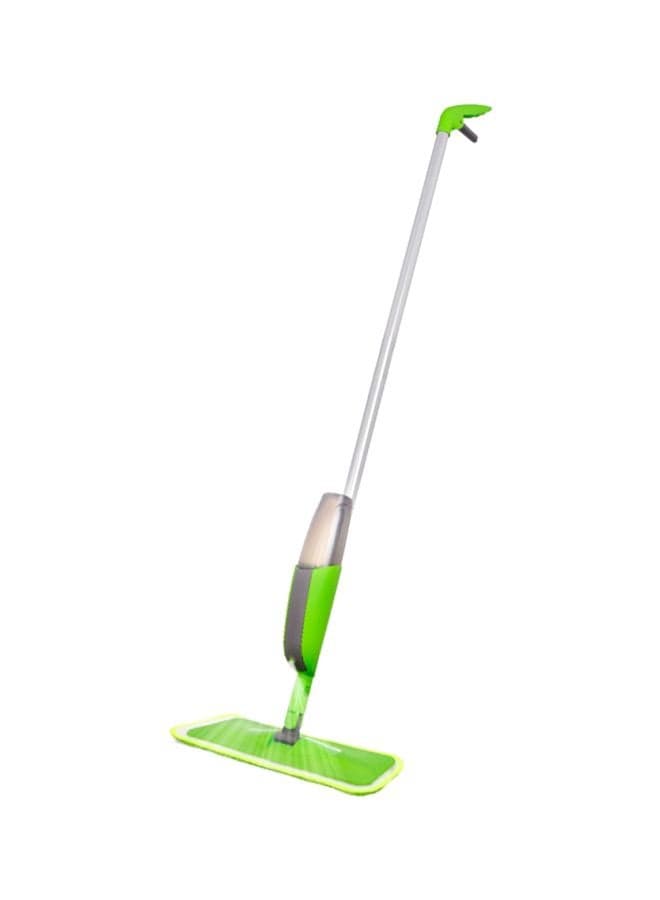Spray Mop With Microfiber Cleaning Cloth Green 120x40x16cm