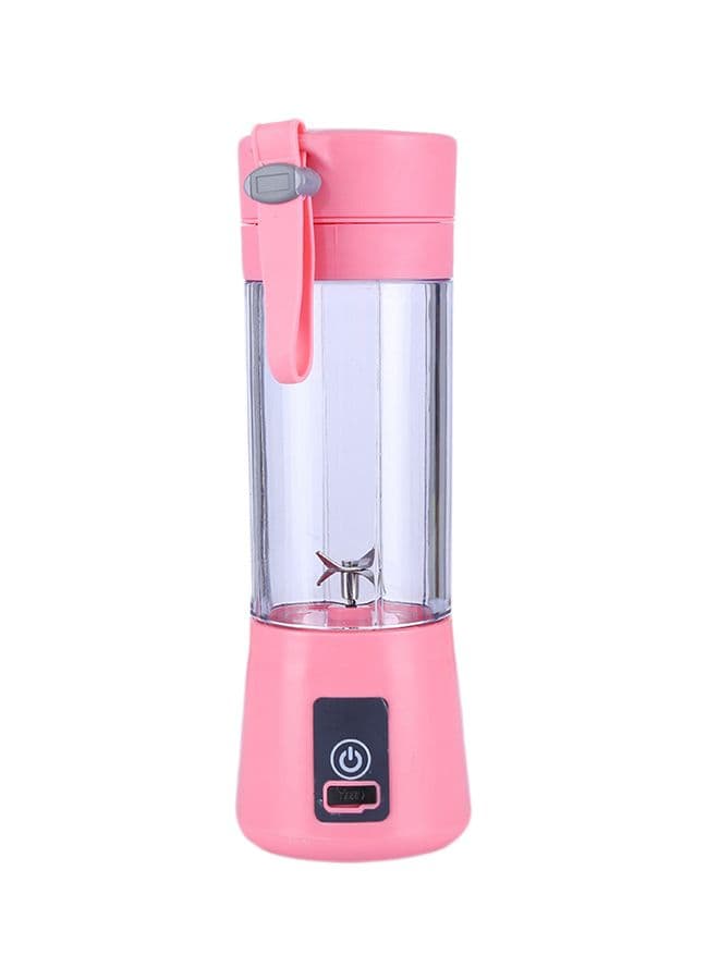 Mini Portable Electric Juicer UUE0015T-Pink Pink/Clear